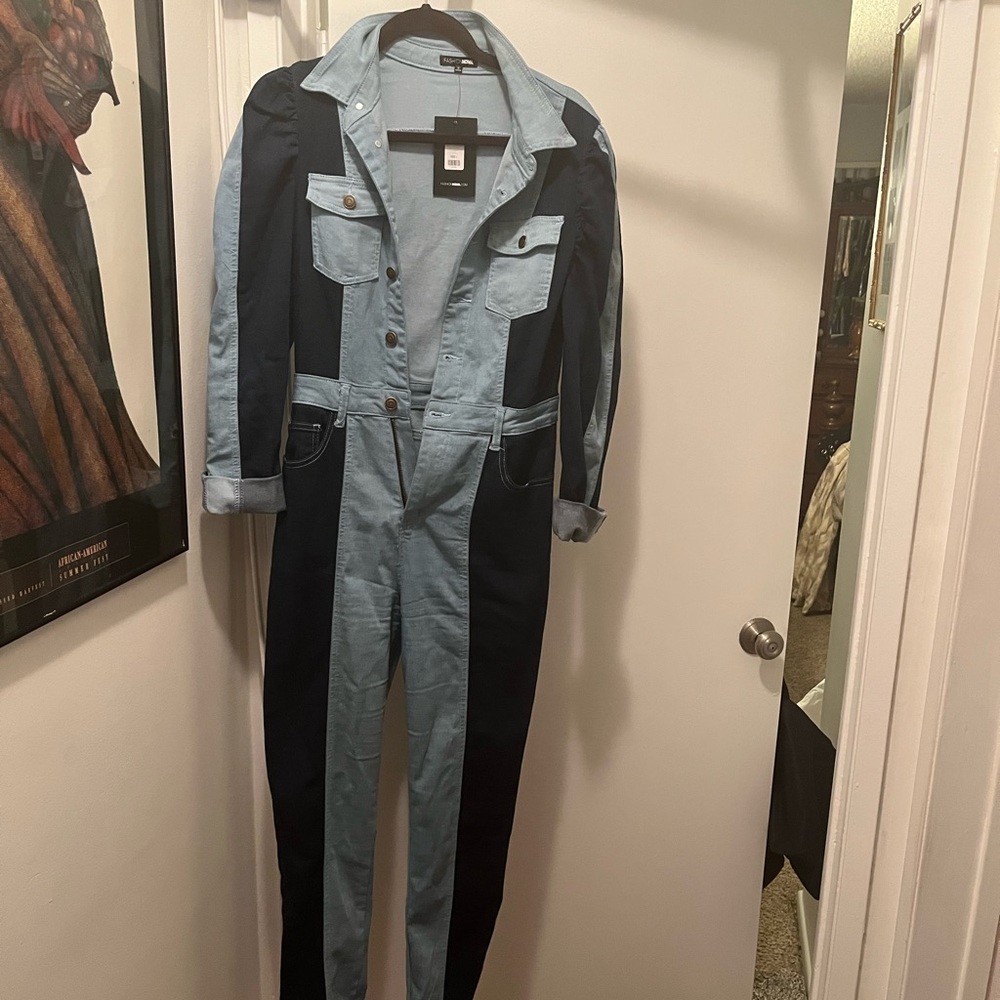 Denim jumpsuit